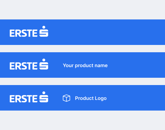Page Header - Product Name or Product Logo