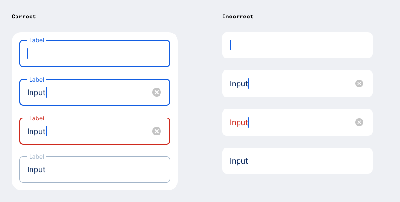 Input - Floating Label Example